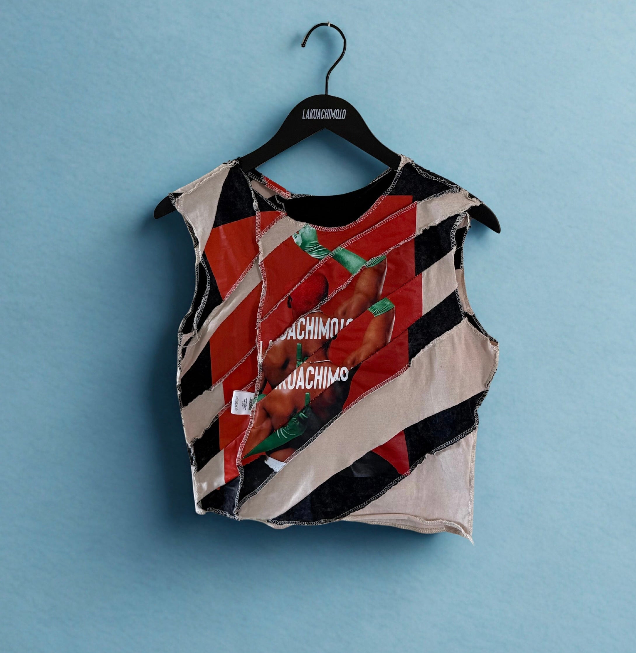 Haut Déconstruit couleur Beige Créma-Braise LAKUACHIMOTO