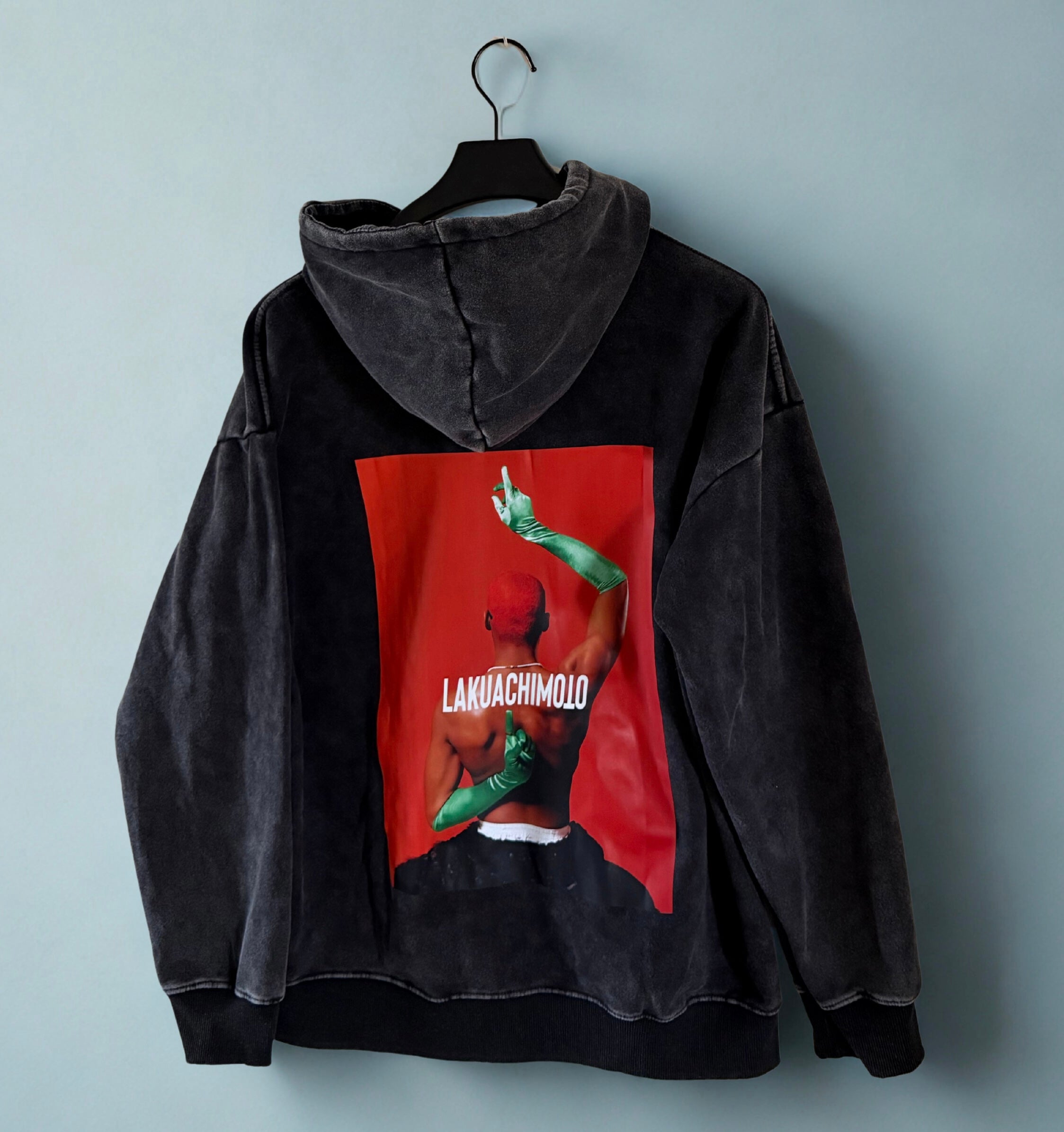 Hoodie couleur Braise LAKUACHIMOTO