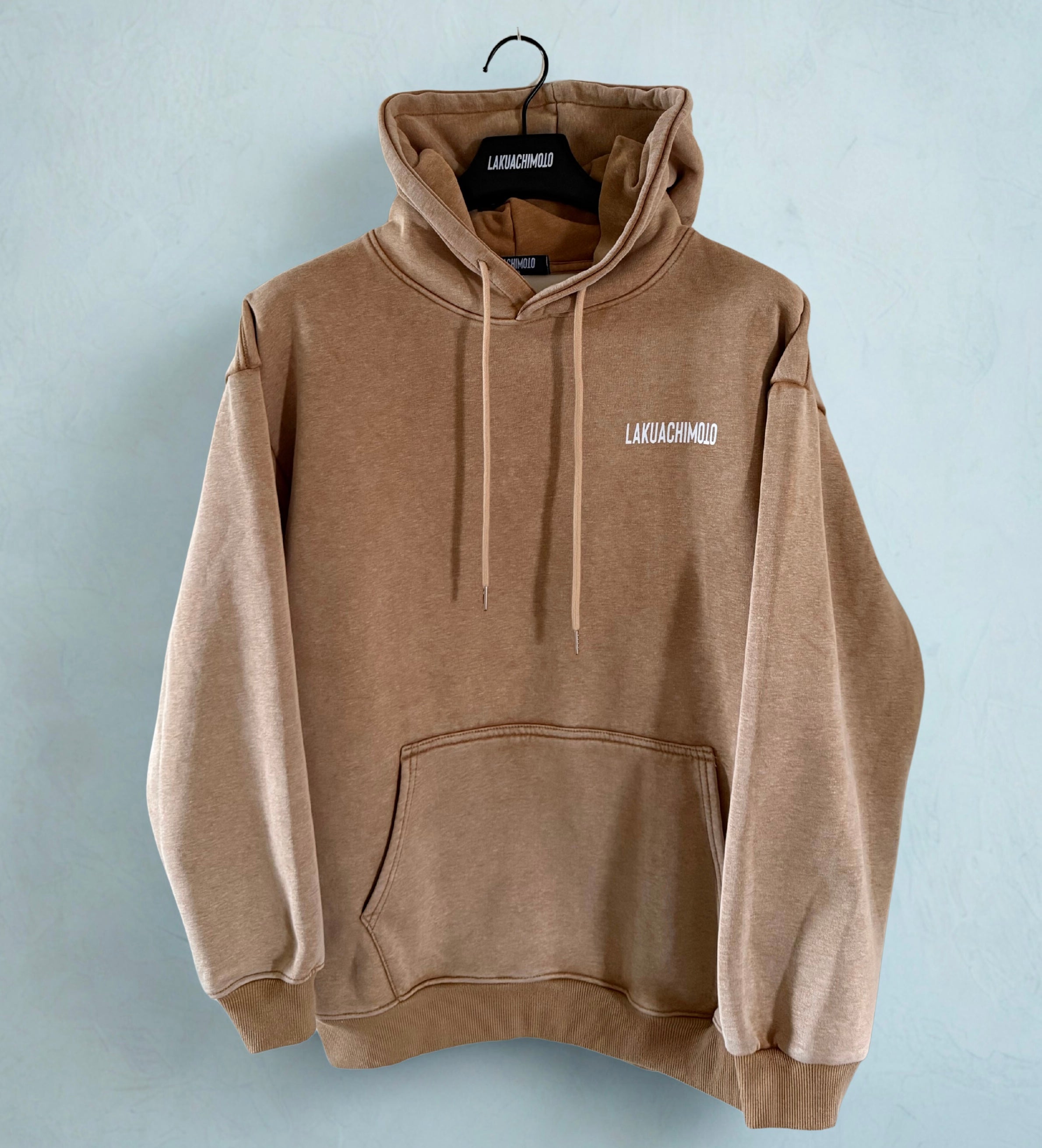 Hoodies couleur Sable Délavé LAKUACHIMOTO