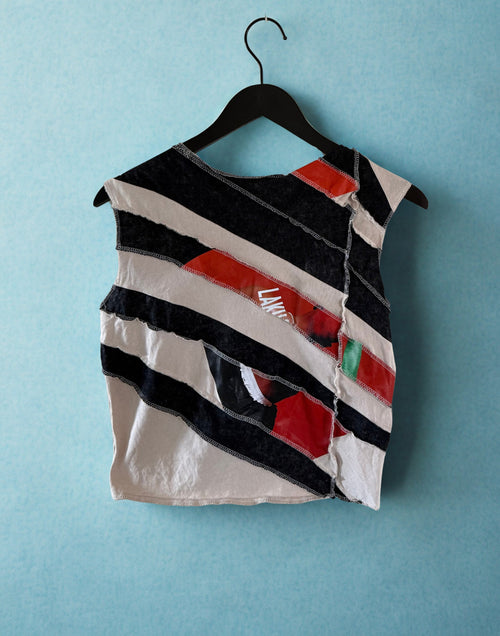 Haut Déconstruit couleur Beige Créma-Braise LAKUACHIMOTO